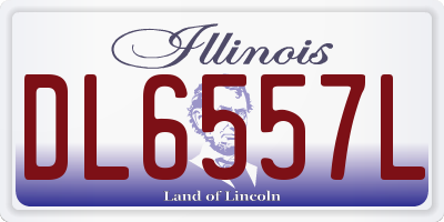 IL license plate DL6557L