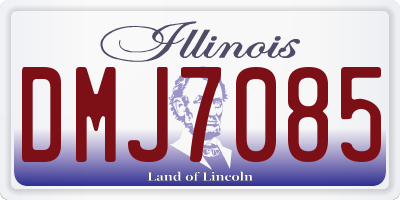 IL license plate DMJ7085