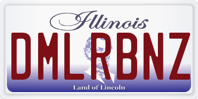 IL license plate DMLRBNZ