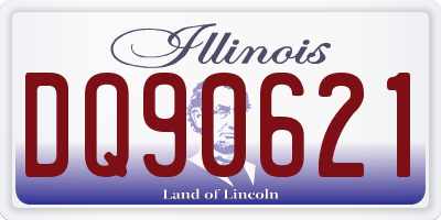 IL license plate DQ90621