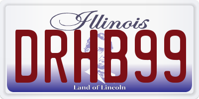 IL license plate DRHB99