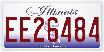 IL license plate EE26484