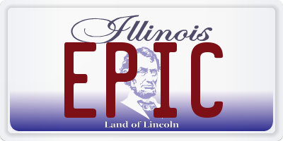 IL license plate EPIC