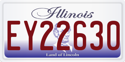 IL license plate EY22630