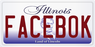 IL license plate FACEBOK