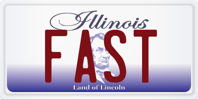 IL license plate FAST