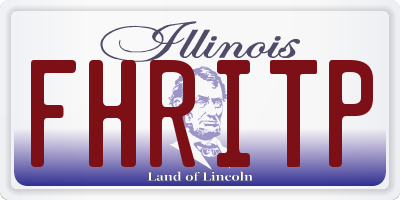 IL license plate FHRITP