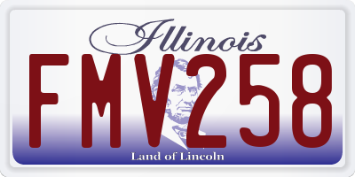 IL license plate FMV258