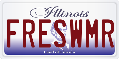 IL license plate FRESWMR