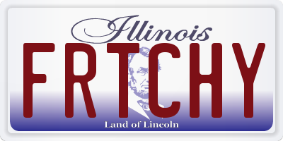 IL license plate FRTCHY