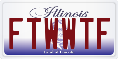 IL license plate FTWWTF