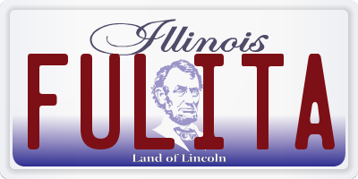 IL license plate FULITA