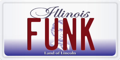 IL license plate FUNK