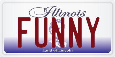 IL license plate FUNNY