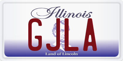 IL license plate GJLA
