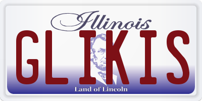 IL license plate GLIKIS