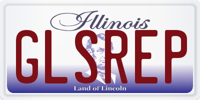 IL license plate GLSREP