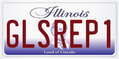 IL license plate GLSREP1