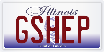 IL license plate GSHEP