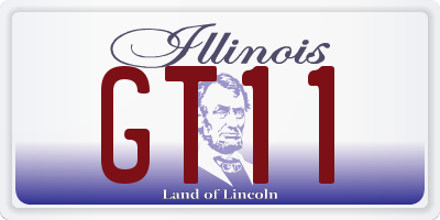 IL license plate GT11