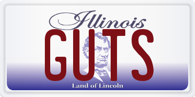 IL license plate GUTS
