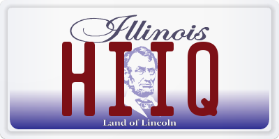 IL license plate HIIQ