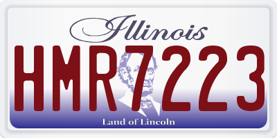 IL license plate HMR7223