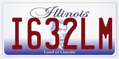 IL license plate I632LM