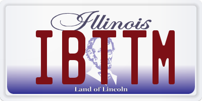 IL license plate IBTTM