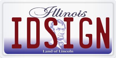 IL license plate IDSIGN