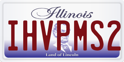 IL license plate IHVPMS2