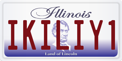 IL license plate IKILIY1