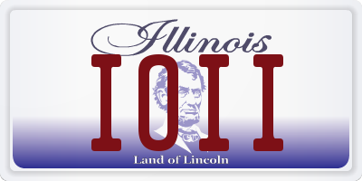 IL license plate IOII