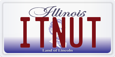 IL license plate ITNUT