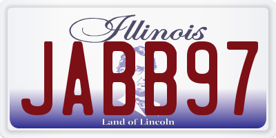 IL license plate JABB97