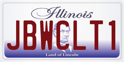IL license plate JBWCLT1