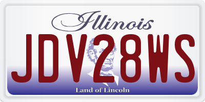 IL license plate JDV28WS