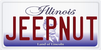 IL license plate JEEPNUT