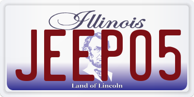 IL license plate JEEPO5