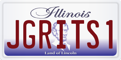 IL license plate JGRITS1