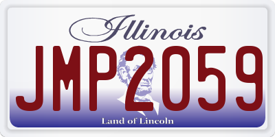 IL license plate JMP2059