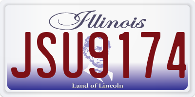 IL license plate JSU9174