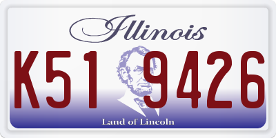 IL license plate K519426