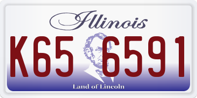 IL license plate K656591