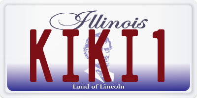 IL license plate KIKI1