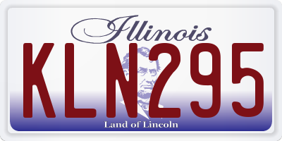 IL license plate KLN295