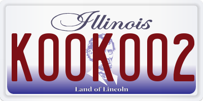 IL license plate KOOKOO2