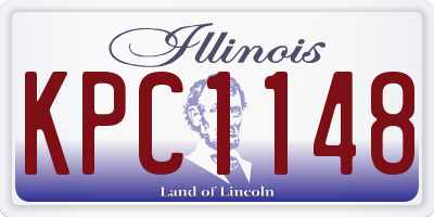 IL license plate KPC1148