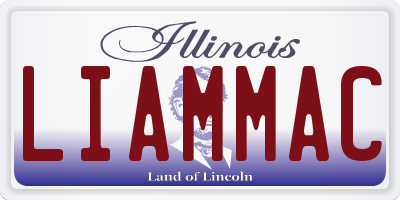 IL license plate LIAMMAC