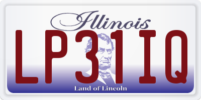 IL license plate LP31IQ